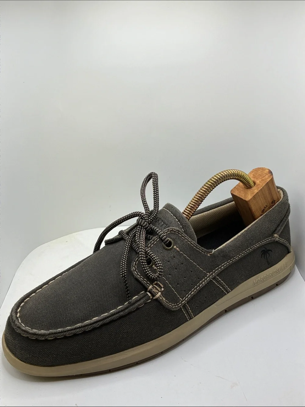 MARGARITAVILLE SOLES OF THE TROPICS  MENS DENIM SPORTY / COMFY LOAFER